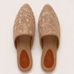 Forever Lace - Nude (mules)