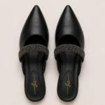 Stella - Black (Mules)